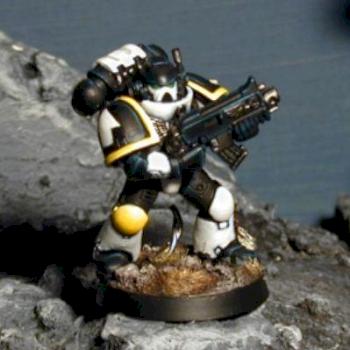 White Panther Space Marine by weina