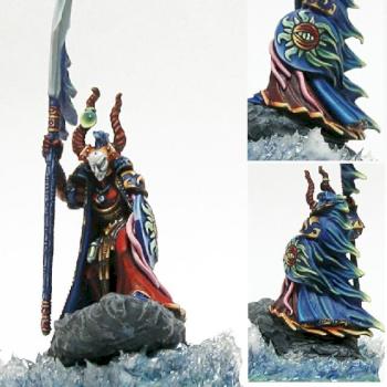 Chaos Champion of Tzeentch by QiaoZhong