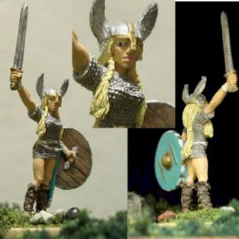 Shield Maiden by AzureWolf