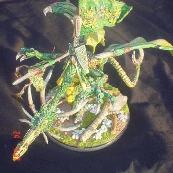 wood elf forrest dragon by T. Mack