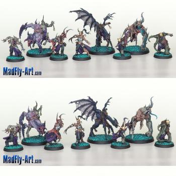 Accursed Cultists 1 by MadFlyArtStudio