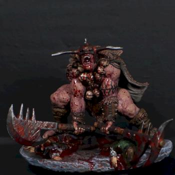 3d printed ogre BERZERKER by mikecarrero