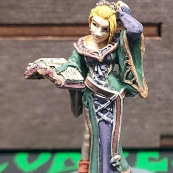 Jolie, Adventuring Scribe (old version) by Drakkeer