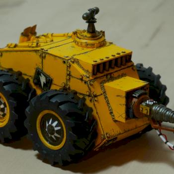 Ork Mekboy Gobsmasha Assault Tank by Spare Bitz