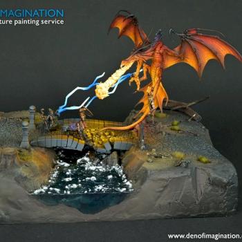 Brige of Sorrows!!! D&D Fantasy Diorama!!! by DEN of IMAGINATION
