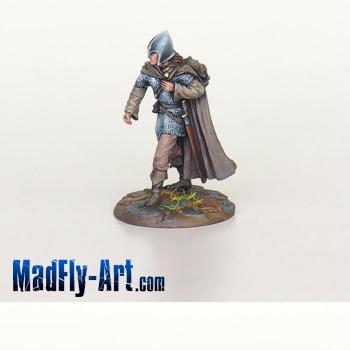 Marching Male Elf Warrior by MadFlyArtStudio
