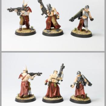 Cultists of The Abyss Gunners by rottendeadlenin