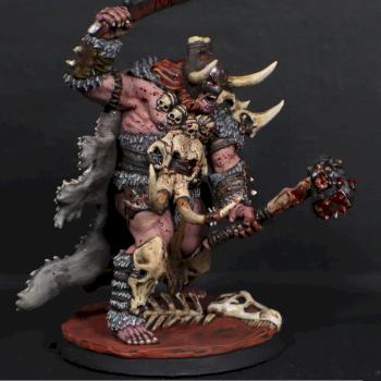 3d printed ogre CHAMPION by mikecarrero