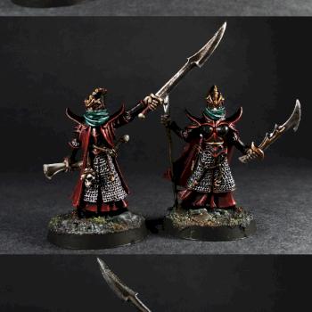 Dark elves Reaper bolt thrower with crew by GillianH