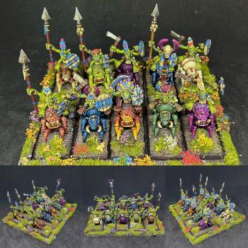 Goblin spider riders by Samuel.cutter