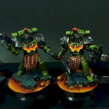 Space Marine Salamander Pyroclast Conversion by Volatyle