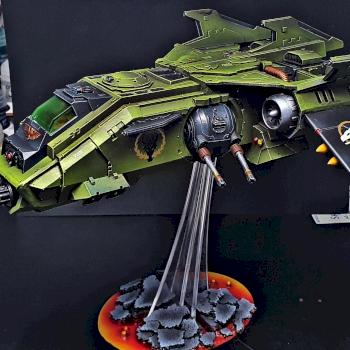 Space Marine Salamander Fire Raptor by Volatyle