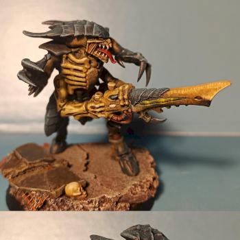 Tyranid Warrior by Orlandwolf