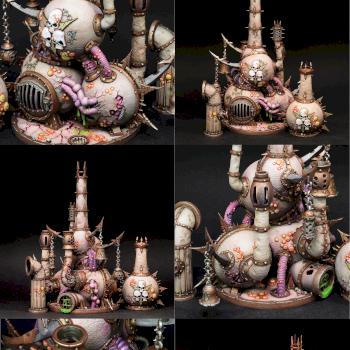 Miasmic Malignifier, Death Guard. WH40k by gralexxl