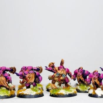 Dwarf blood bowl by Narvalpainter