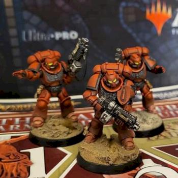 Blood Angels Primaris Intercessors by wawterpawt