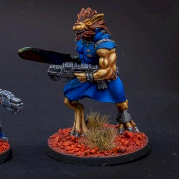 McMURROUGH, Mercenary Dog-Warrior by wendigo9