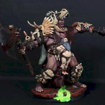 3d printed ogre BOSS by mikecarrero