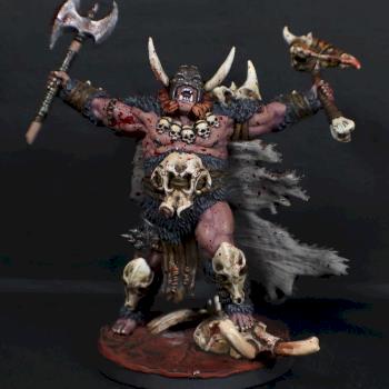 3d printed ogre CHIEF by mikecarrero