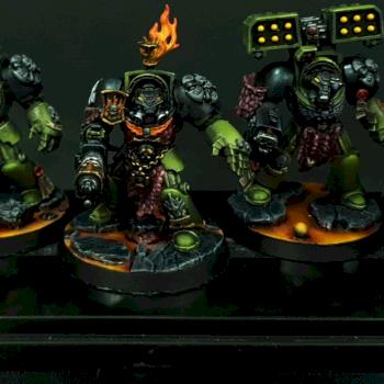 Space Marine Salamander Terminators by Volatyle