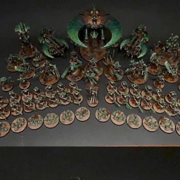 Necron Army by oxenreed