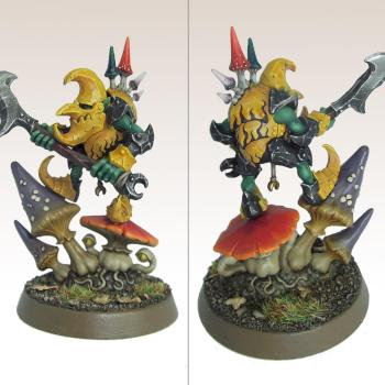 Night Goblin Loon Boss by Haemogoblin