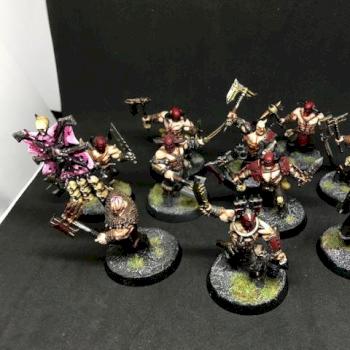 10 Bloodreavers BLADES OF KHORNE WARHAMMER by juanlurockerman
