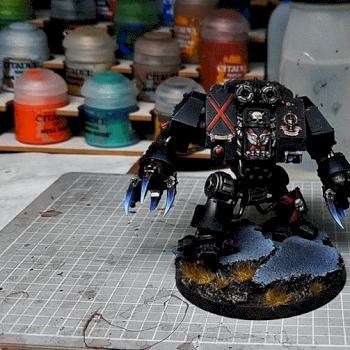 Death Company Dreadnought by Volatyle
