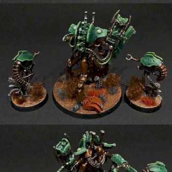 Necron Skropekh Destroyer Lord by oxenreed