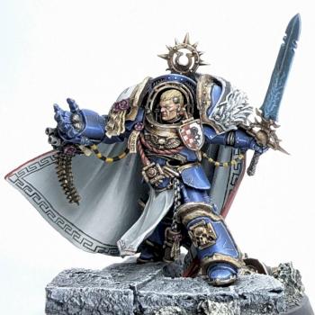 Abaddon conversion in Ultramarine hero by Vinko