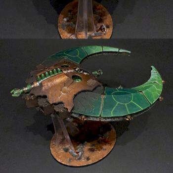 Necron Night Scythe by oxenreed