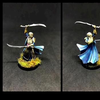 Orophin Rivendel Forge World MIDDLE EARTH Warhammer Lord of the rings by juanlurockerman