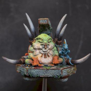 Slann Priest by ignaciovidal