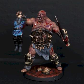 3d printed ogre by mikecarrero