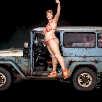1/35 AMBER - Natural Pin-up by KFS-miniatures
