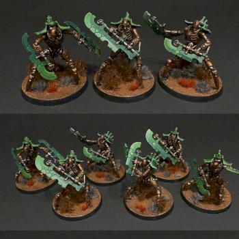 Necron Skropekh Destroyers by oxenreed