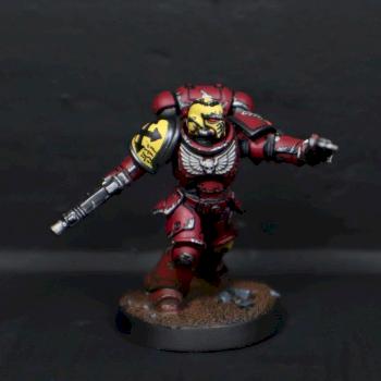Blood Angels Assault Intercessor by mikecarrero