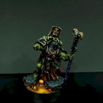 Space Marine Salamander Librarian by Volatyle