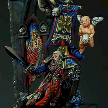 Ultramarines captain by EricChan1981