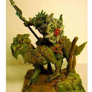 Lizardman, Mounted by J.Larsen