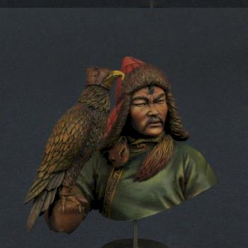mongol bust by yqh