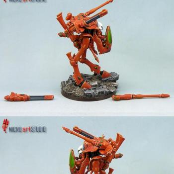 Eldar War Walker by techanu