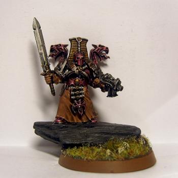 Slaaneshi Themed Sorceror by Vaughany