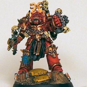 Chaos Lord of Khorne by elotsip