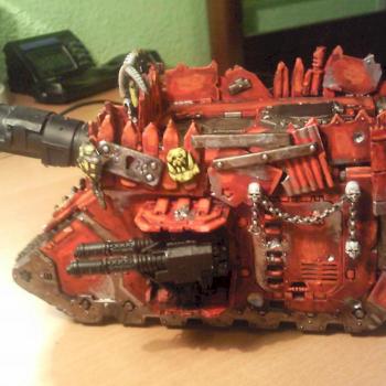 LAND RAIDER ORK by reikland
