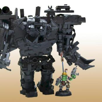 ORK DEFF-DREAD or Killa Kan very unique Scratchbuilt by TheMasterOfTerrains