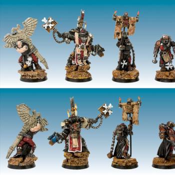 Grimaldus and Retinue by Eggroll