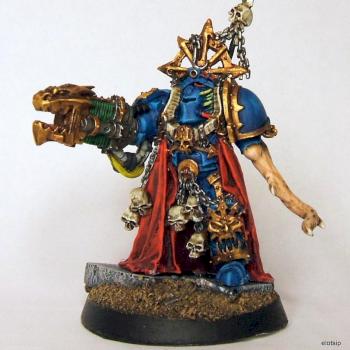 Chaos Lord of Tzeench by elotsip