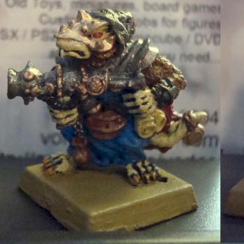 Painted Rat with Gun by nrfbtoystore