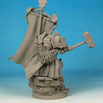 28mm / 30mm SF Templar Knight conversion / sculpture by Scibor